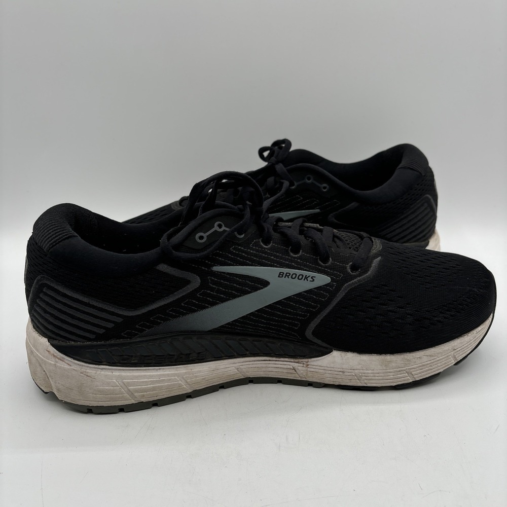 Brooks Beast 20 Black Gray Running Shoes Men's US Size 12 Wide 2E 1103272E051 - Picture 8 of 15